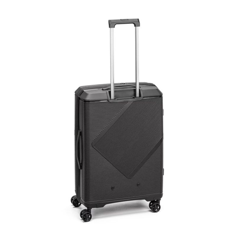 North Pioneer PRG Koffert Medium, 4 hjul, 68 cm, 70L, Sort