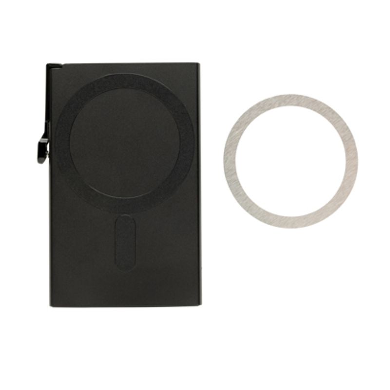 Magnetisk RFID-kortholder i aluminium til mobil – opptil 7 kort