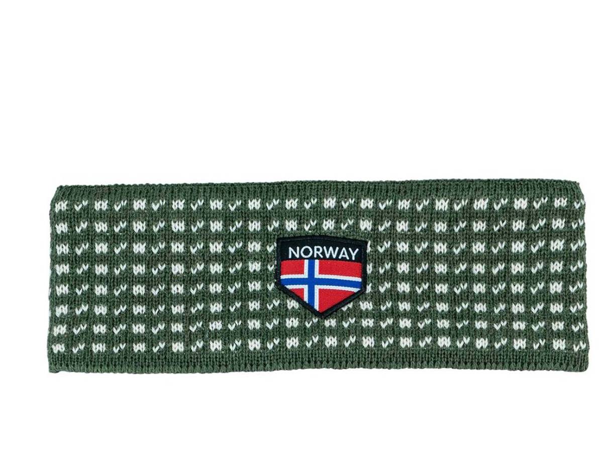 Pannebånd Islender grønn