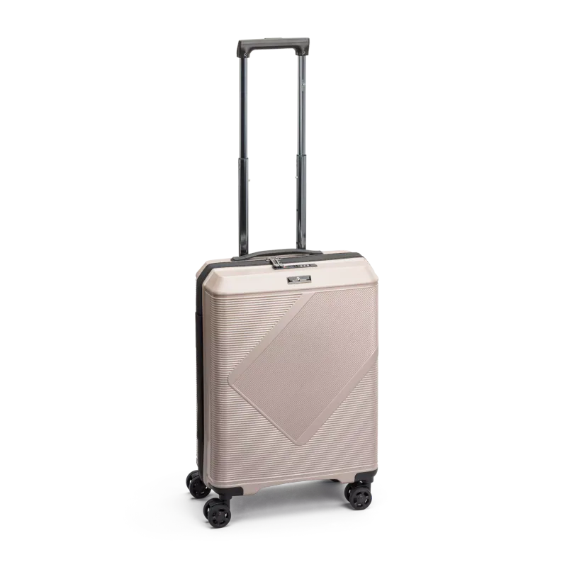 North Pioneer PRG Kabinkoffert, 4 hjul, 55 cm, 38L, Champagne