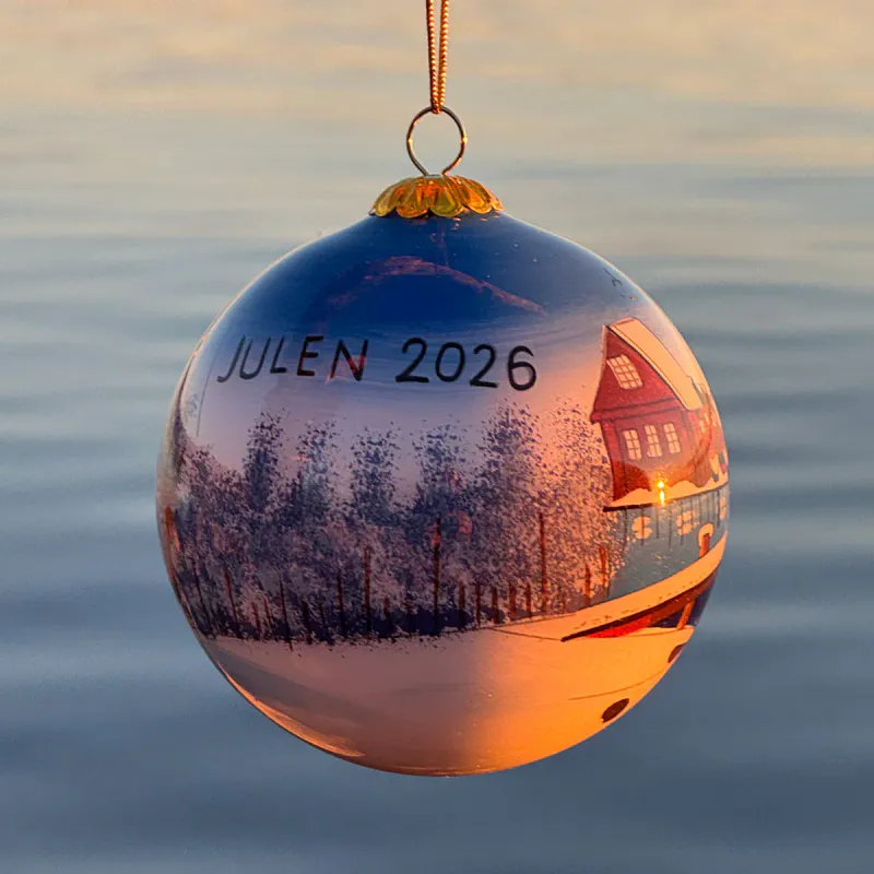 Julekule håndmalt - Årskulen 2026