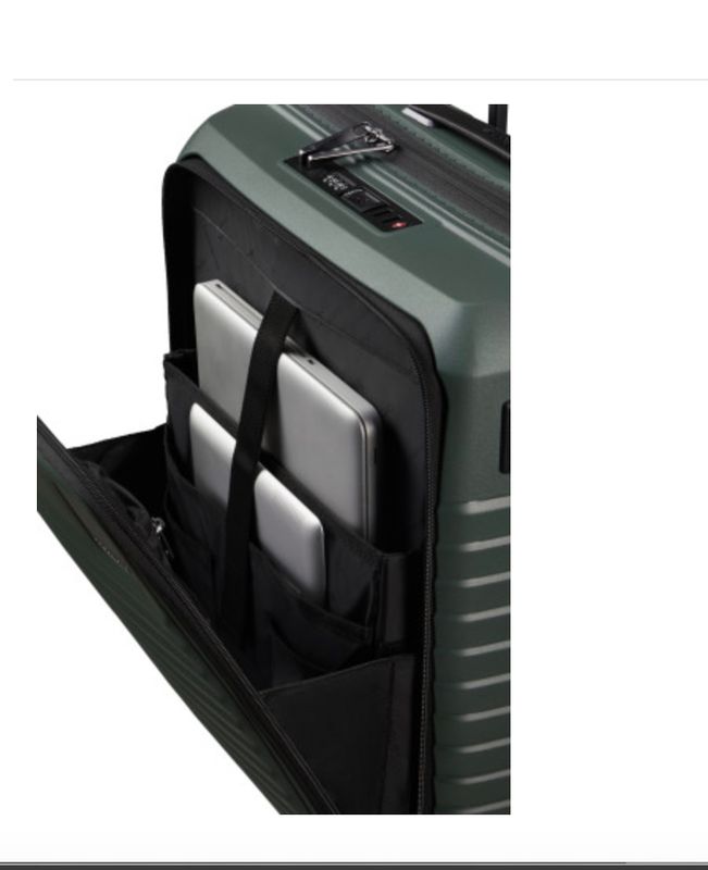 Samsonite Intuo Spinner 55 cm EXP Easy Access 42/48 L – Olive Green