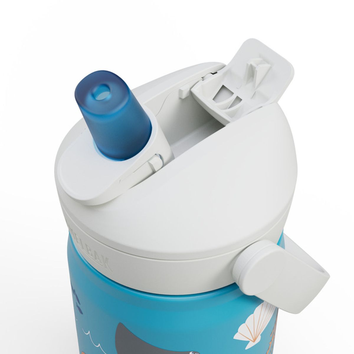 Camelbak Drikkeflaske Barn, Thrive Flip Straw Kids VSS Ocean Life 0,35L