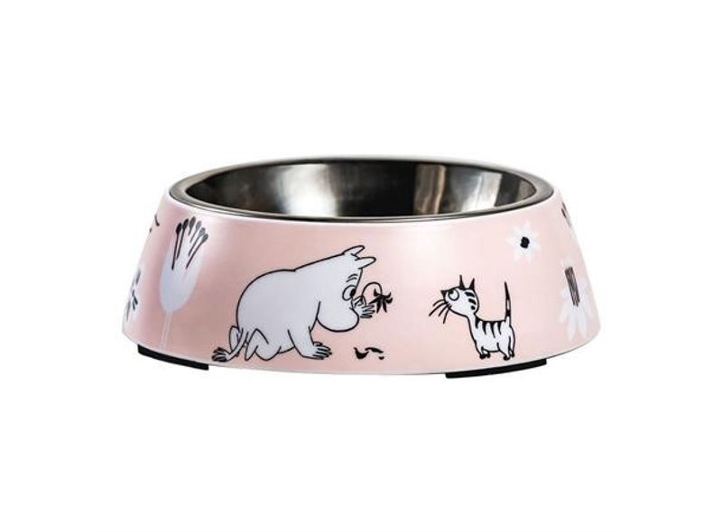 Mummi Pets Matskål - Liten Rosa