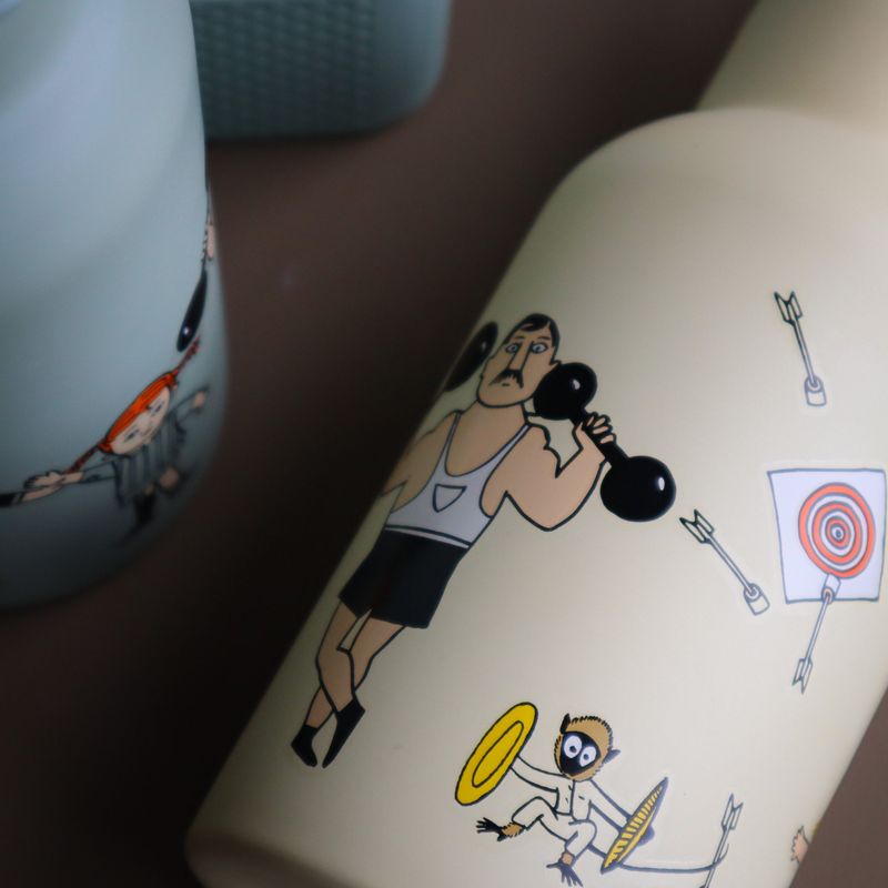 Drikkeflaske i rust fritt stål 340 ml - Pippi Langstrømpe 