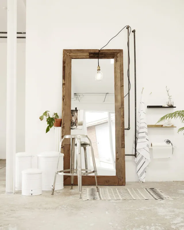 Teppe Block, grå / svart L90 cm fra House Doctor