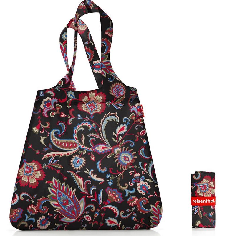 Handlenett 15L Black Paisly - Reisenthel