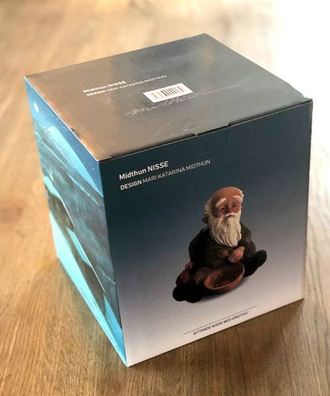 Midthun-Nisse med Grøtbolle 17 cm