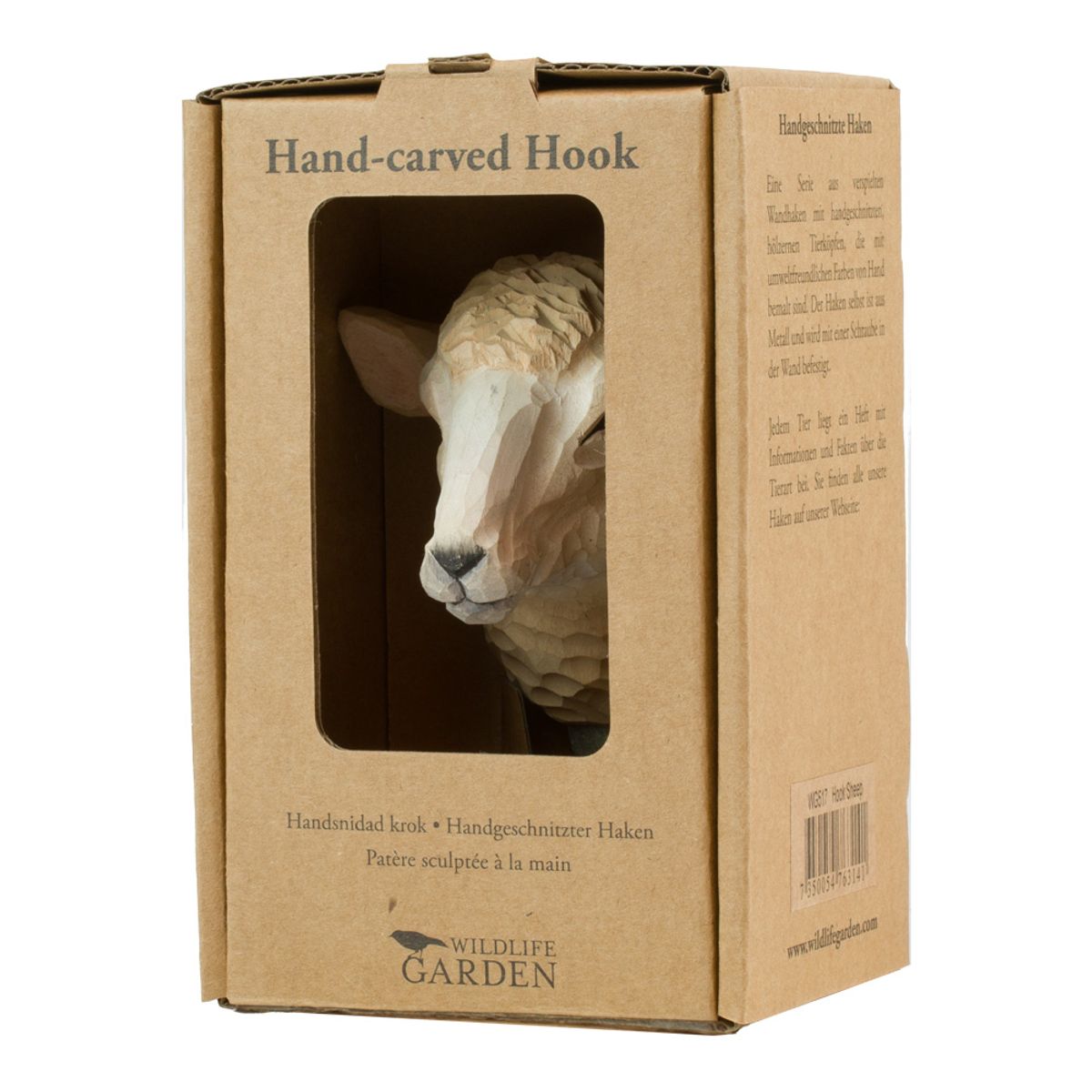 Håndskåret Krok – Sau Wildlife Garden