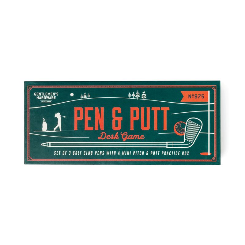 Pen & Putt Golfspill med penner fra Gentlemen's Hardware