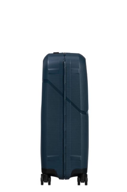 Samsonite Magnum ECO hard stor koffert 75 cm 4 hjul Navy