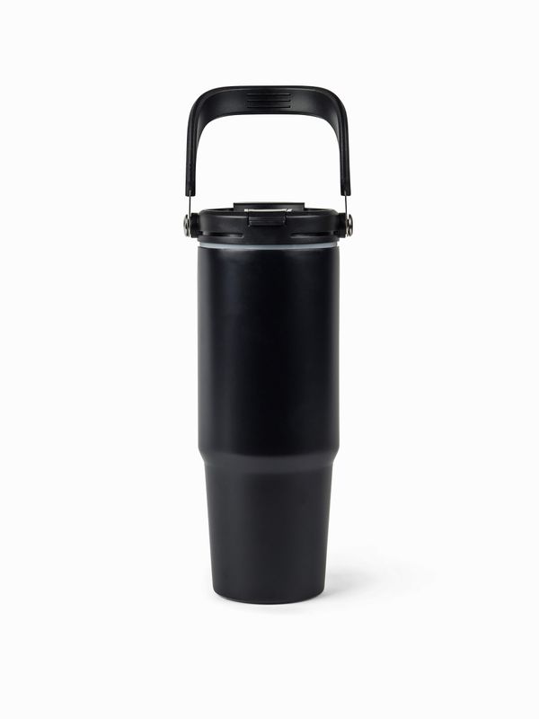 Vinga termo vacuum kopp – 880 ml, Resirkulert Stål, sort