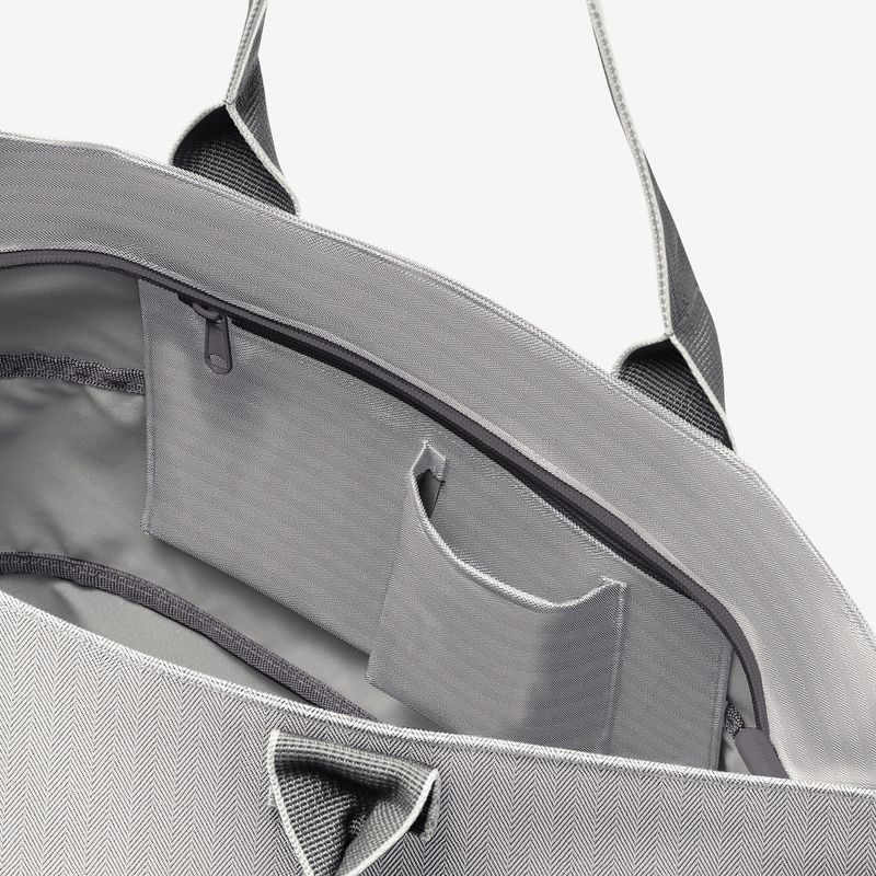 Veske Shopper E1 Ekspanderer, Herringbone grey - Reisenthel