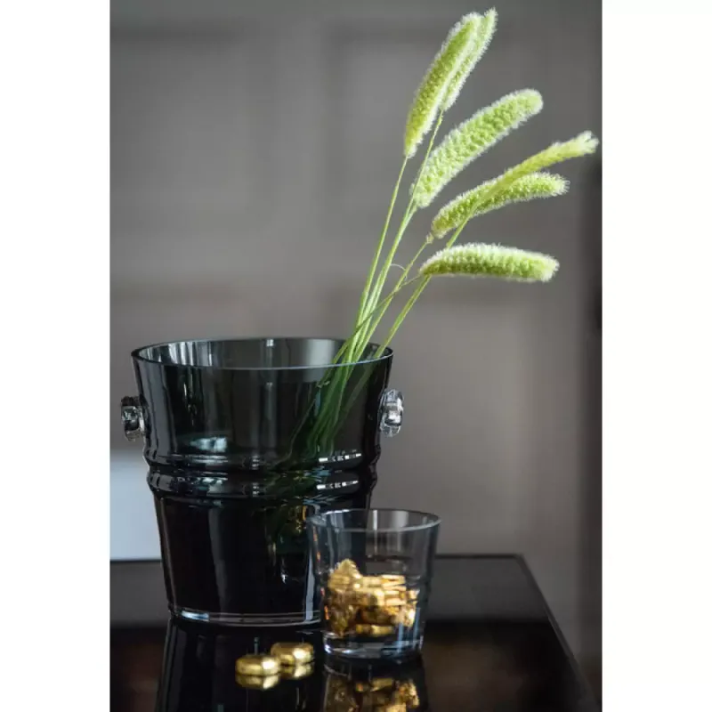 Magnor THE BUCKET lykt/vase 24 cm – blå
