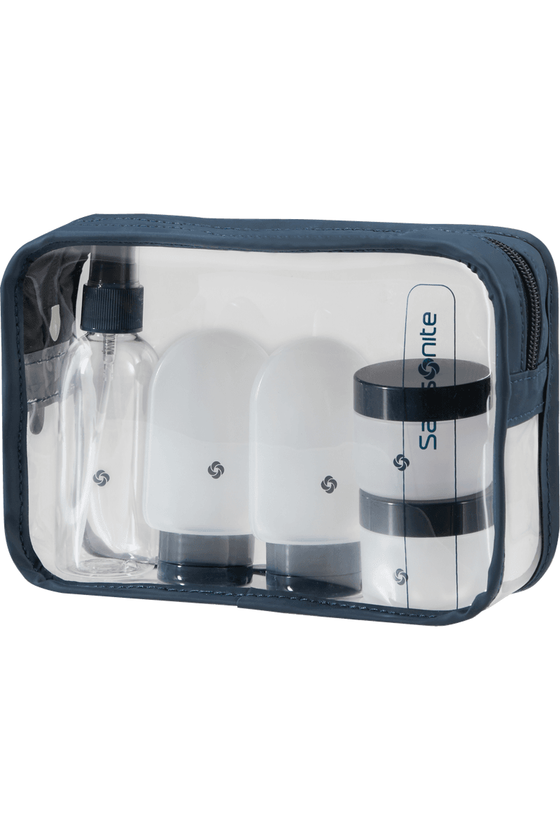 Samsonite Toalettmappe med flakser & krukker