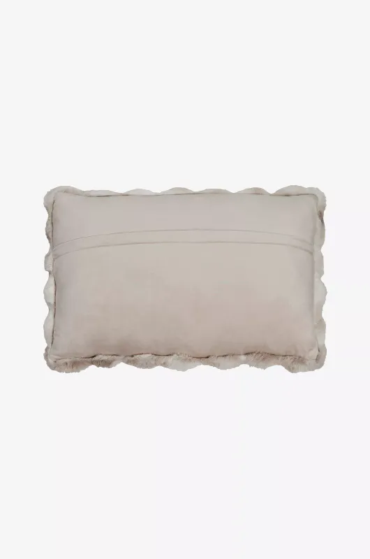 Pute med fyll Misty L 40x60 cm, Sand