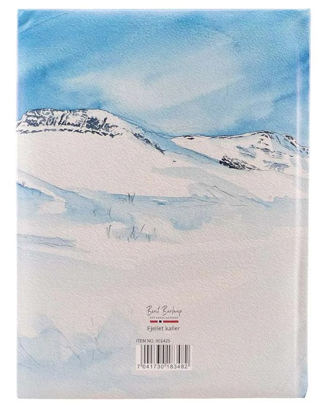 Hyttebok Bortover A4 Fjellet Kaller