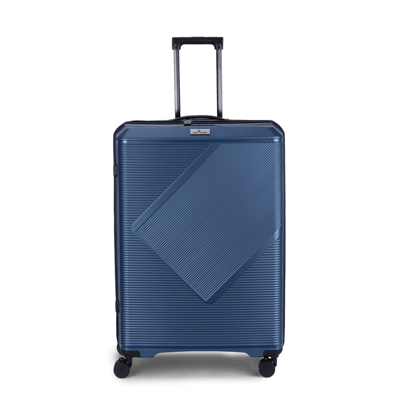 North Pioneer PRG Koffert Medium, 4 hjul, 68 cm, 70L, Navy