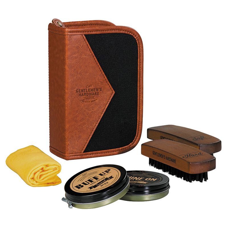 Skopussesett i canvas fra Gentlemen's Hardware
