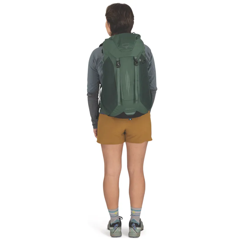 Superlett dagstursekk Hikelite LT 30 fra Osprey, Tundra Green