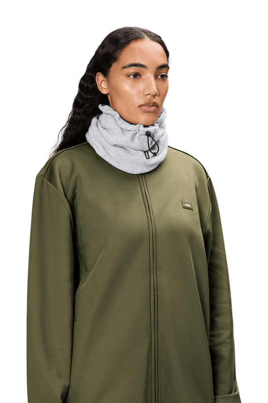 Rains Feece Tube Scarf T1-Grey Melange