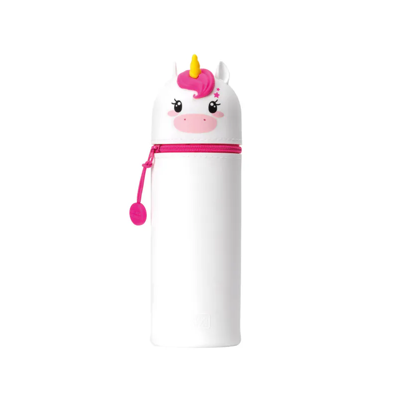 Silikon penal Kawaii, 2i1 Enhjørning - Legami