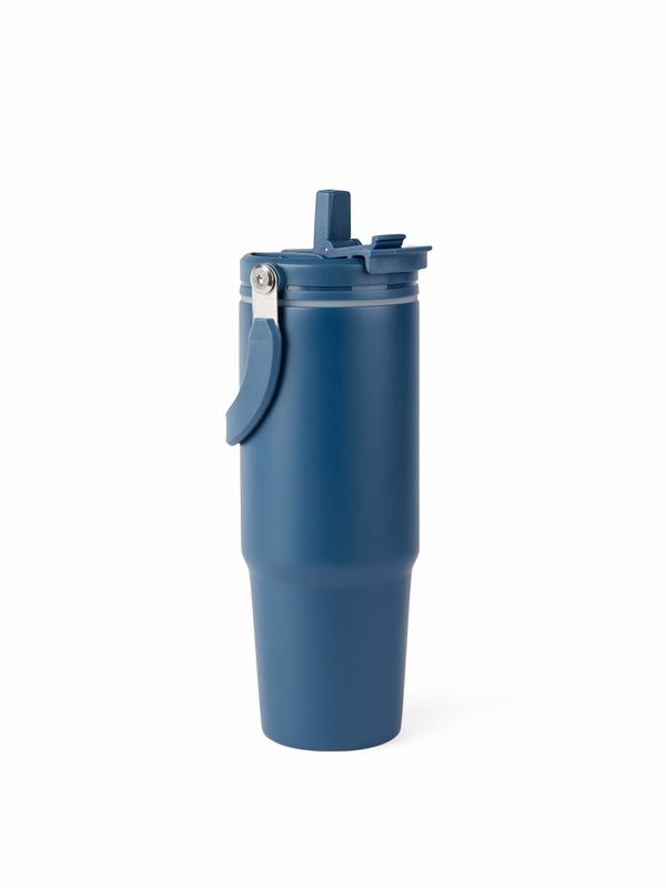 Vinga termo vacuum kopp – 880 ml, Resirkulert Stål, navy