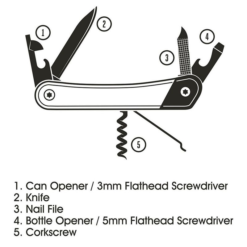 Multiverktøy Lommekniv Gentlemen`s Hardware