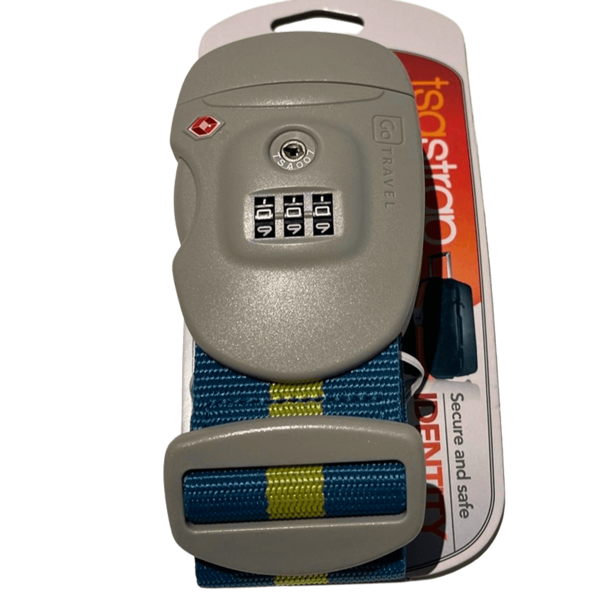 Bagasjebånd Travel Sentry® Strap med TSA Go Travel, blå