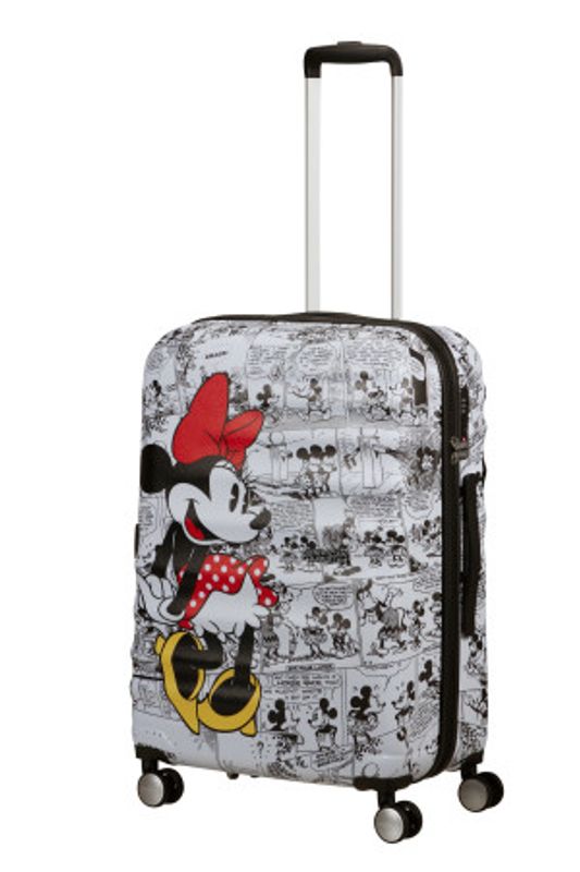 Koffert Spinner 64L Disney Wavebreaker Minnie Comics White