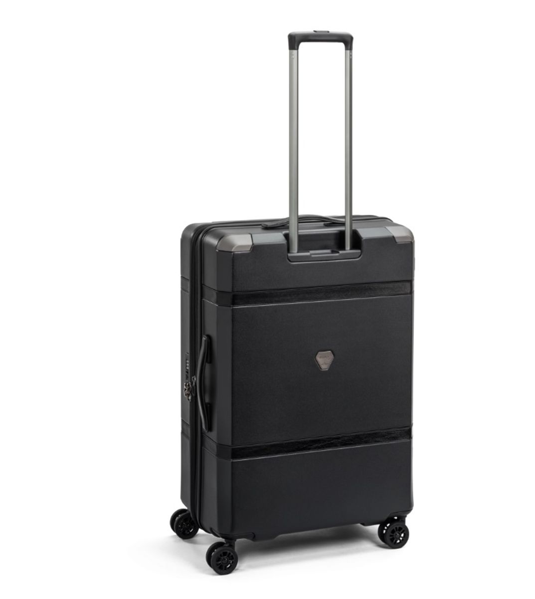 North Pioneer Vintage Pro Utvidbar Koffert, 65 cm, 70/78L, Sort