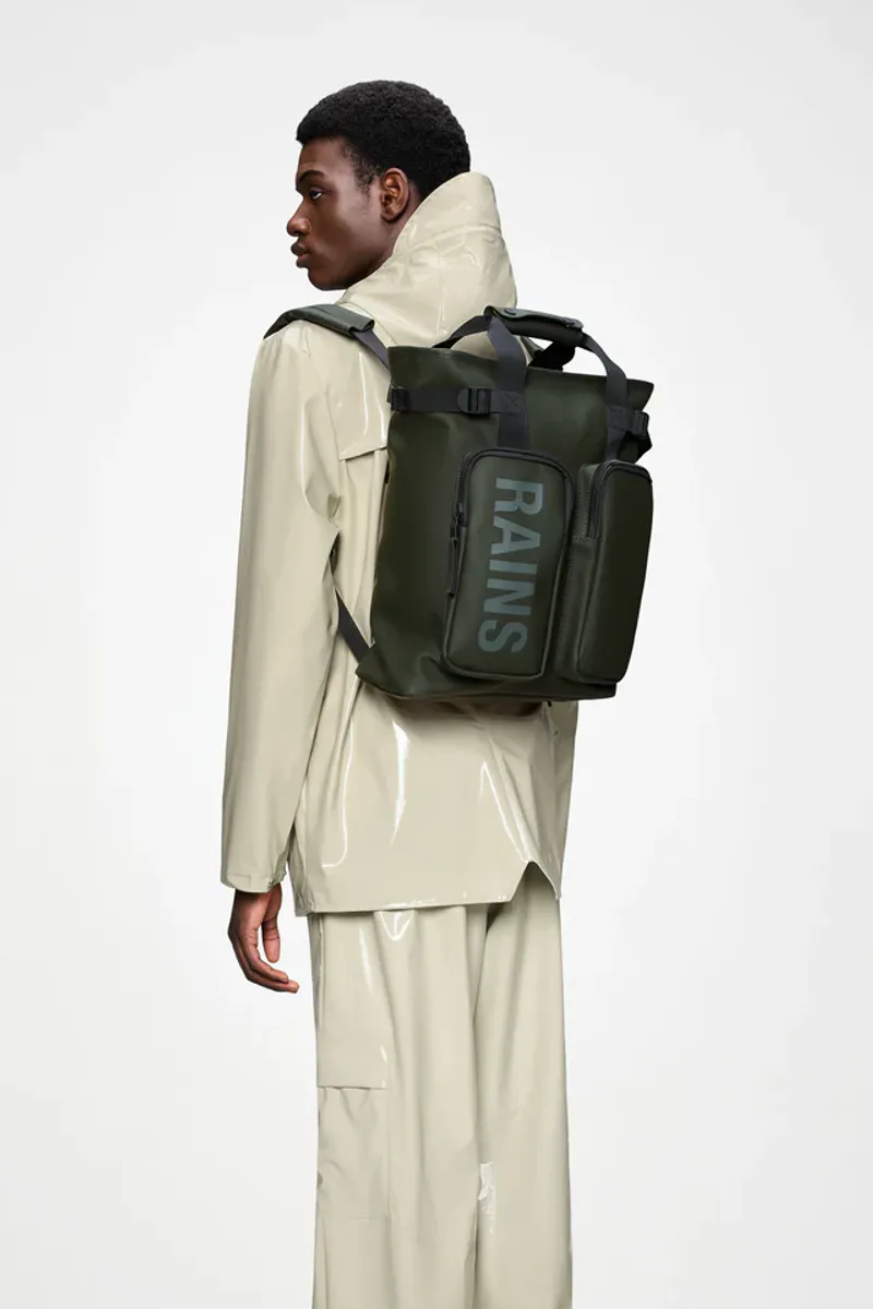 Rains Texel Tote Backpack, green