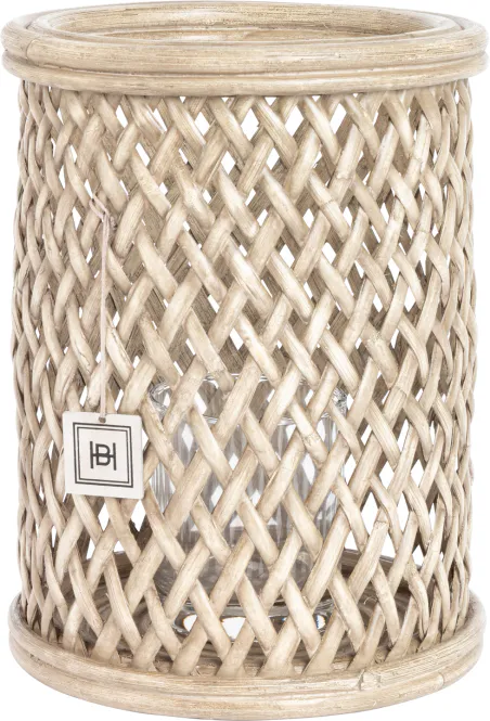 Hovedbilde Halvor Bakke Latina rotting lyslykt, beige