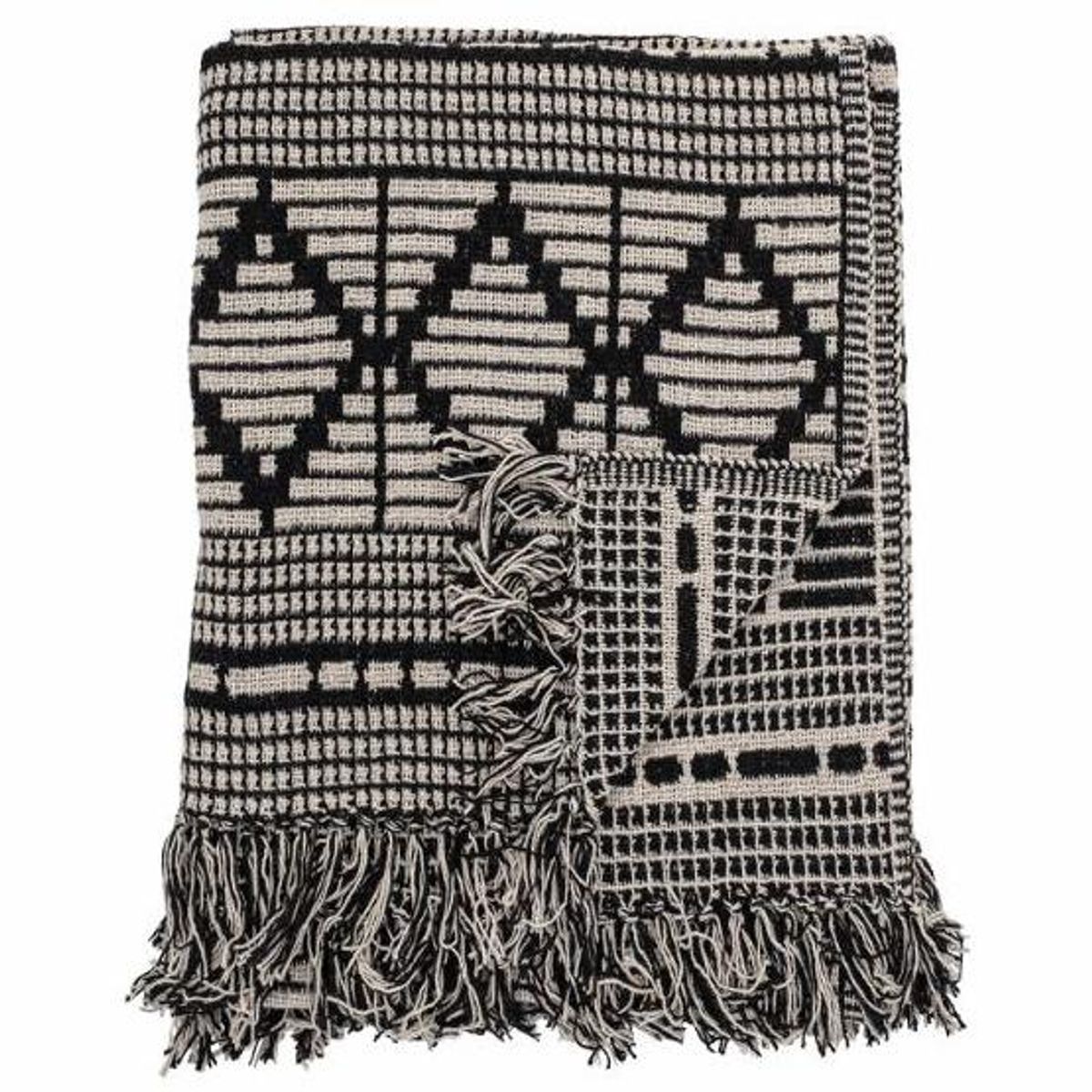 Bloomingville pledd Gutte Plaid, 160x130 cm