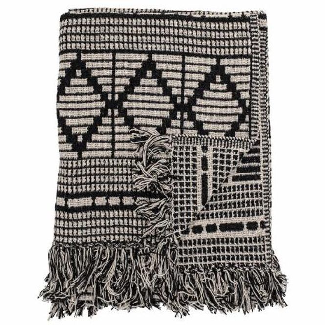 Hovedbilde Bloomingville pledd Gutte Plaid, 160x130 cm
