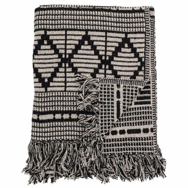 Bloomingville pledd Gutte Plaid, 160x130 cm