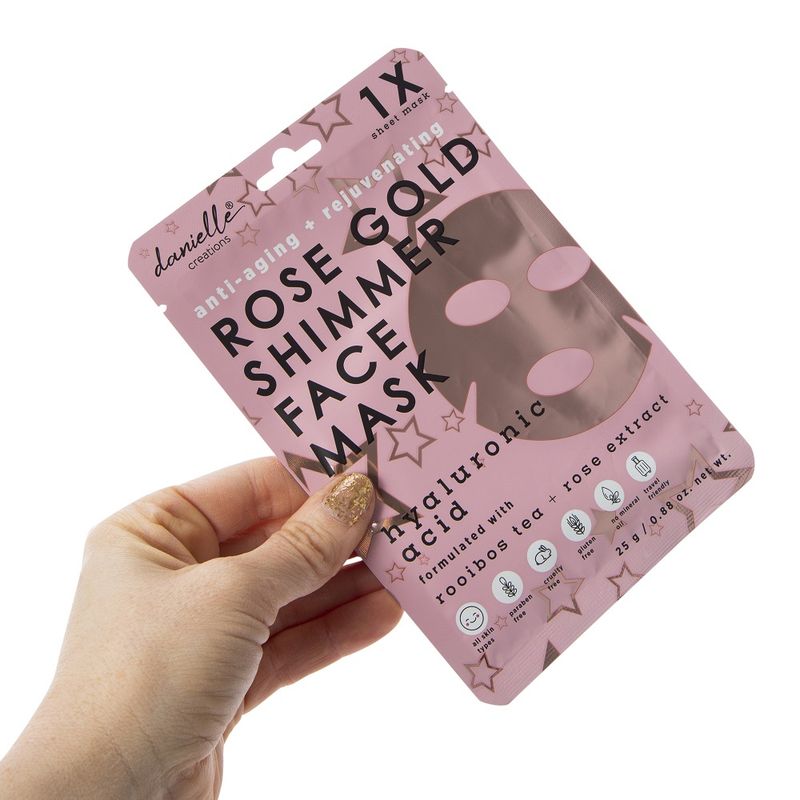 Ansiktsmaske Rose Gold fra Danielle Creations