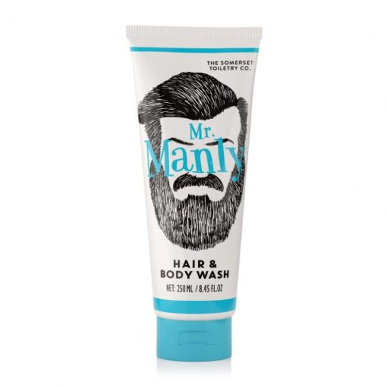 Dusjsåpe og shampoo Mr Manly fra Mr Beard