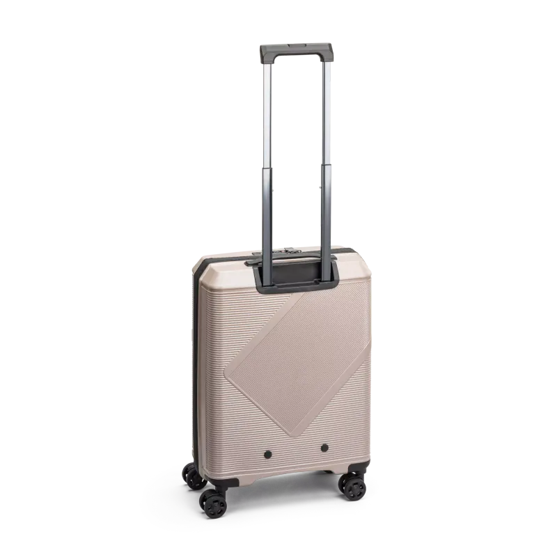 North Pioneer PRG Kabinkoffert, 4 hjul, 55 cm, 38L, Champagne