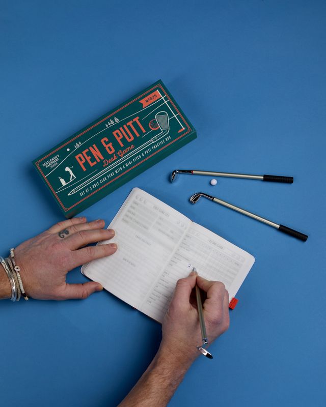 Pen & Putt Golfspill med penner fra Gentlemen's Hardware