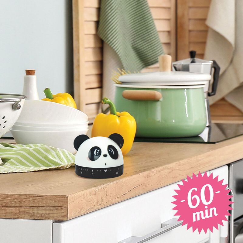 Kjøkkenur/ kjøkken timer Panda fra Legami 