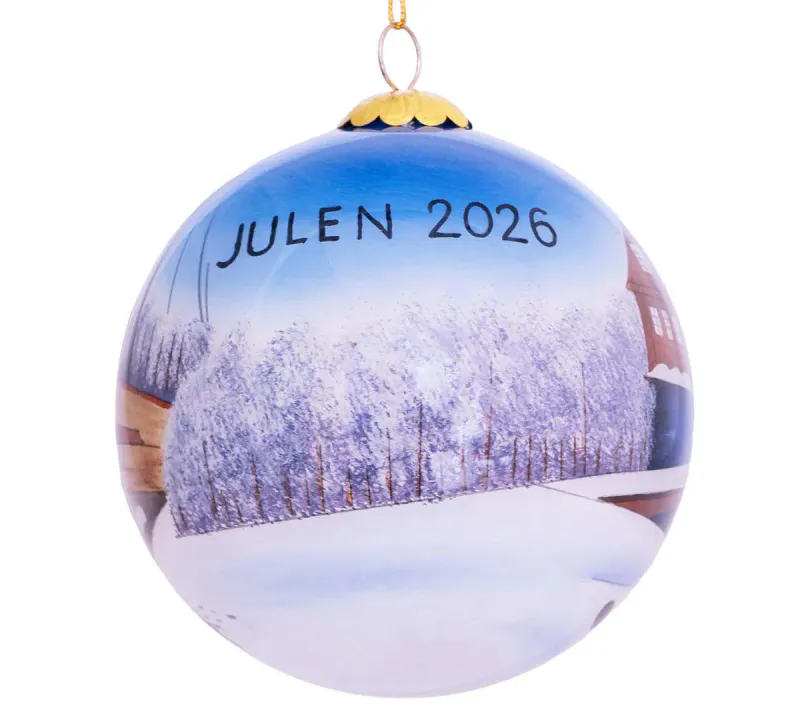 Julekule håndmalt - Årskulen 2026