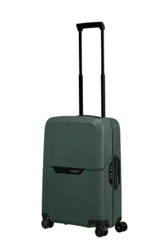Samsonite Magnum ECO hard Kabinkoffert 55 cm 4 hjul Grønn