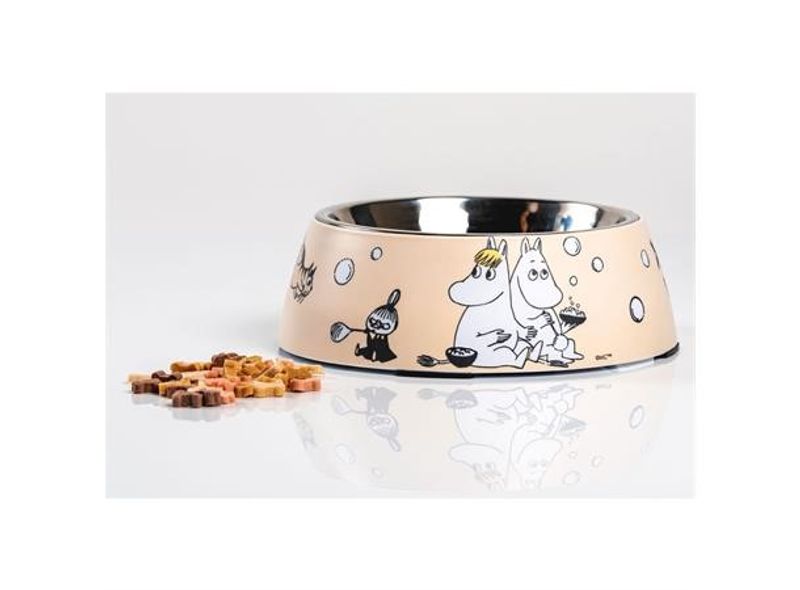 Mummi Pets Matskål - Medium Beige