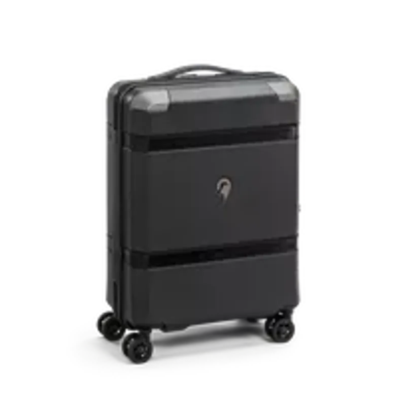 North Pioneer Vintage Pro Kabinkoffert, 4 hjul, 55 cm, 38L, Sort