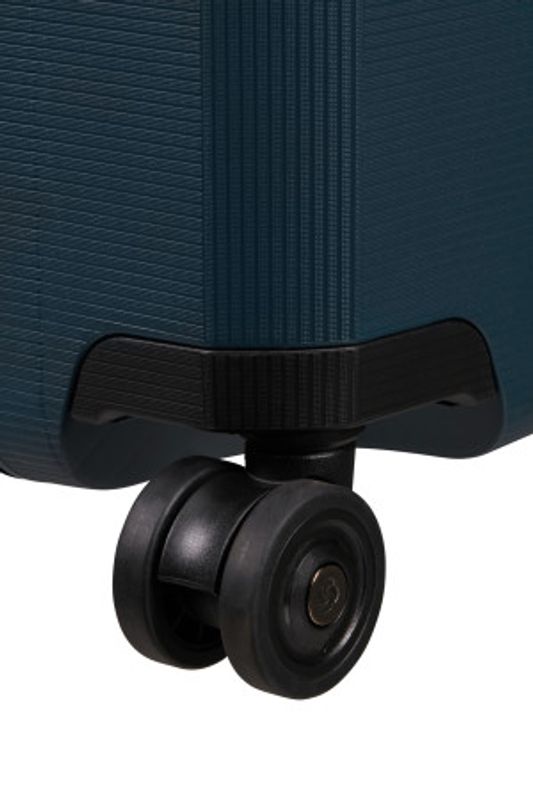 Samsonite Magnum ECO hard stor XL koffert 81 cm 4 hjul Navy