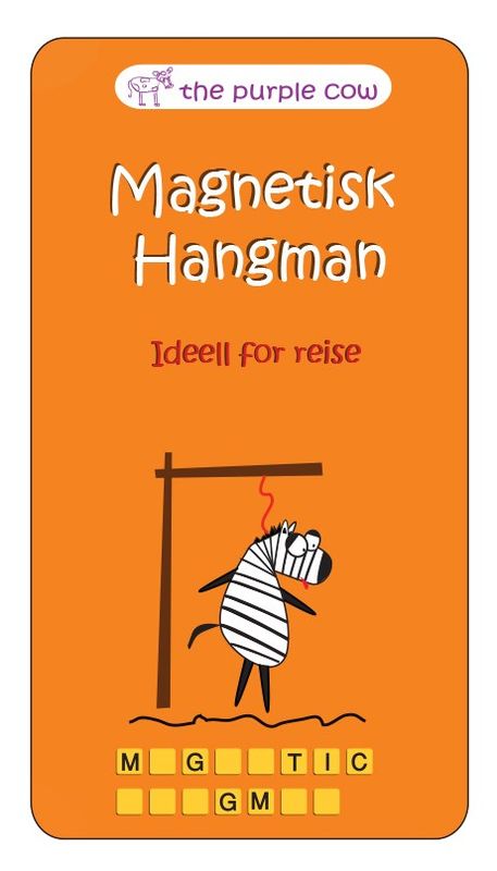 Magnetisk reisespill Hangman