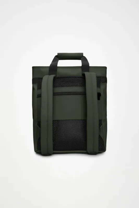 Rains Texel Tote Backpack, green