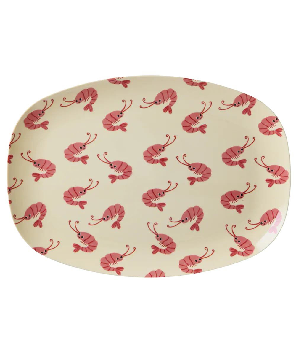 Serveringsfat fra Rice med rekemotiv (L 30 cm)