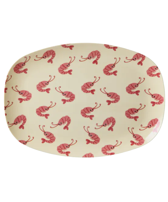 Hovedbilde Serveringsfat fra Rice med rekemotiv (L 30 cm)